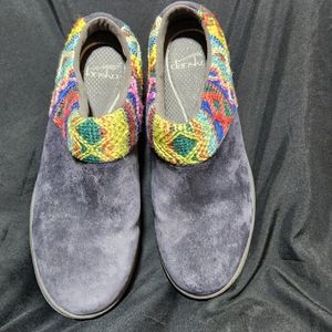 Dansko Suede Slipons. Size 41